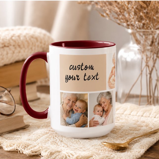 Ich liebe dich, Oma | Tag der Großeltern Tasse (I Love You Grandma | Grandparents Day Mug)