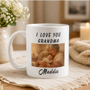 Ich liebe dich Oma Tasse Tag der Großeltern