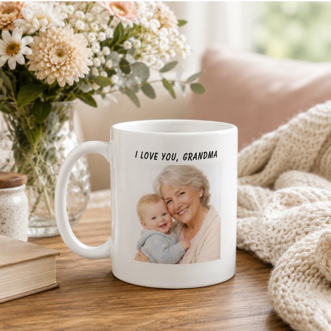 Ich liebe dich Oma Tasse | Tag der Großeltern (I Love You Grandma Mug | Grandparents Day)