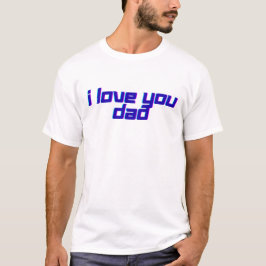 Ich liebe dich, Papa – Klassisches Vater-Schätzung T-Shirt