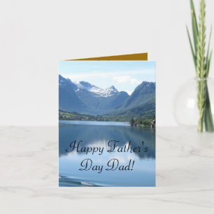 Ich liebe dich Papa Vatertagsfeierparty Karte
