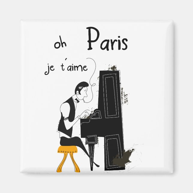 ich liebe dich Paris Magnet (Vorne)