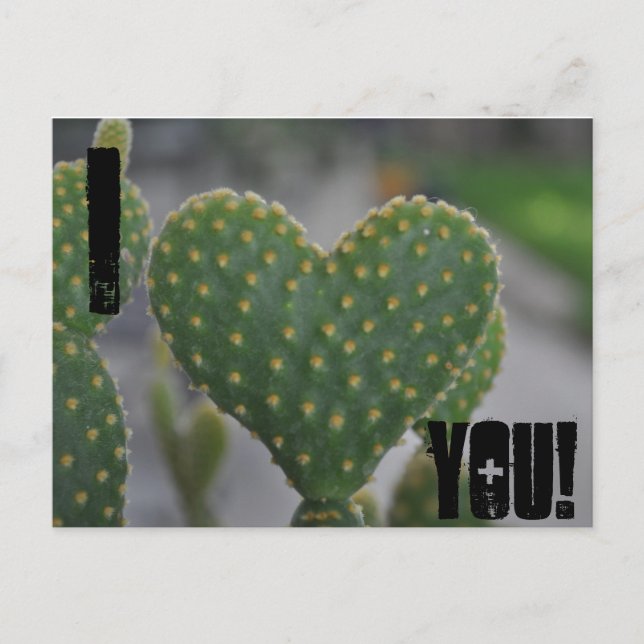 Ich Liebe dich! Postkarte (Vorderseite)