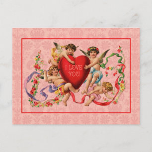 Ich liebe dich postkarte