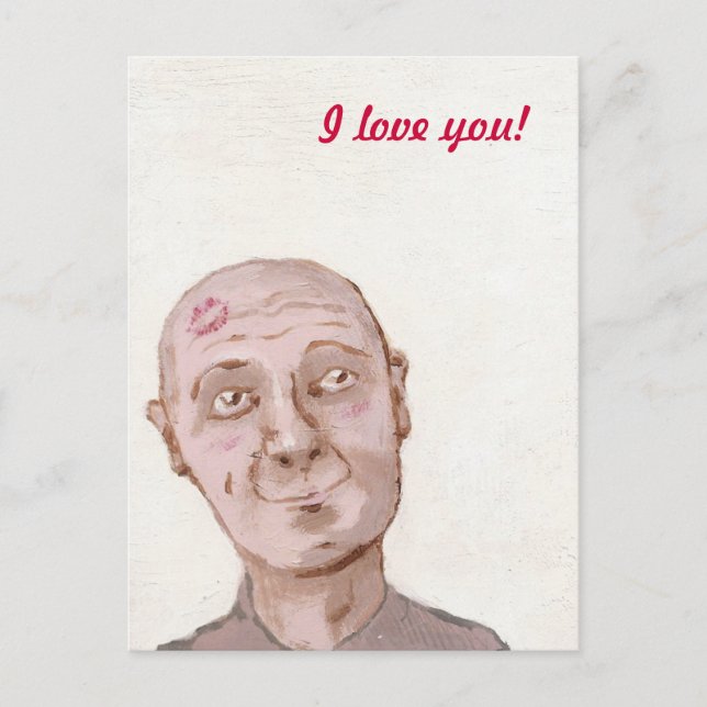 Ich Liebe dich! Postkarte (Vorderseite)