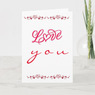 ICH LIEBE DICH *****SCHÖN**** LIEBESKARTE KARTE