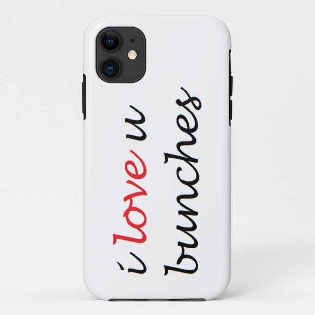 ICH LIEBE DICH SEHR Case-Mate iPhone-Hülle iPhone Hülle (Rückseite)