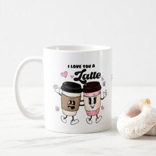 Ich liebe dich sehr, lustiges romantisches Valenti Kaffeetasse