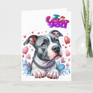 ICH LIEBE DICH - Sieh hinein . Karte