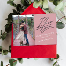 Ich liebe dich Skript Foto Valentinstag  