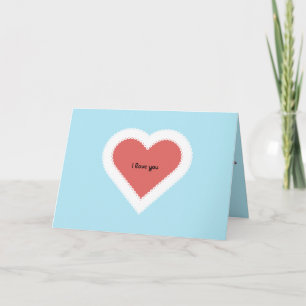 Ich liebe dich so sehr! Mädchen-Emoji Valentinstag Feiertagskarte
