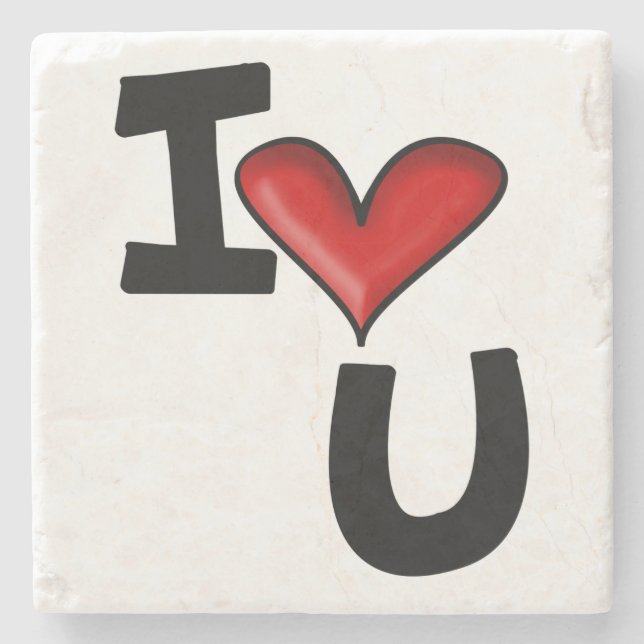 ich liebe dich   steinuntersetzer (Vorderseite)