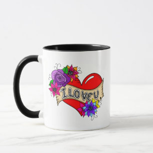 Ich liebe dich   Street Art Urbanes Herz Personali Tasse