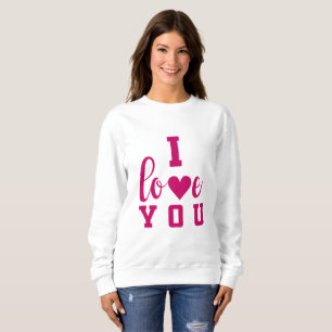 Ich liebe Dich Sweatshirt