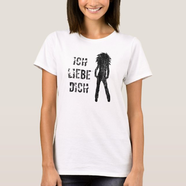 Ich Liebe Dich T-Shirt (Vorderseite)