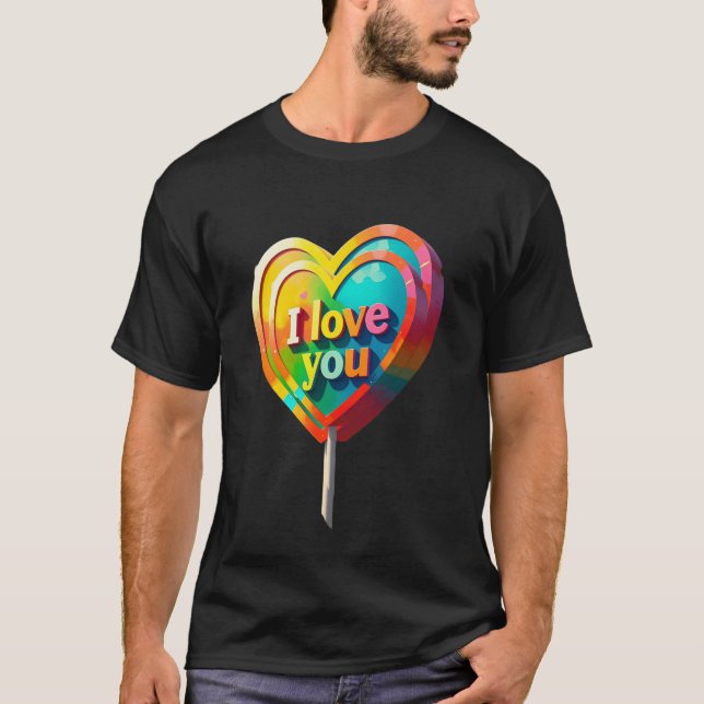 Ich Liebe dich T-Shirt (Vorderseite)