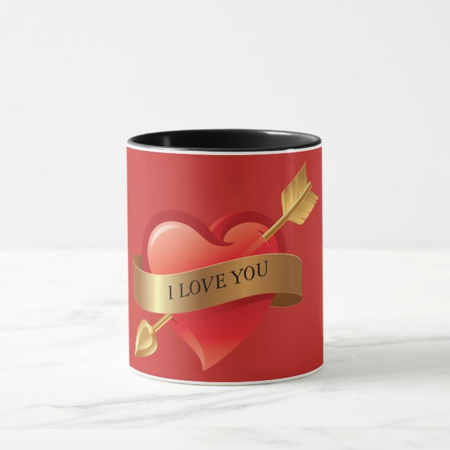 Ich Liebe dich Tasse (Zentrum)