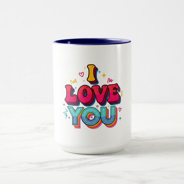 Ich liebe dich tasse (Zentrum)