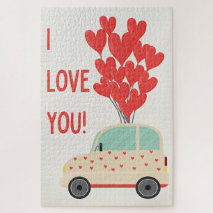 Ich liebe dich Valentinstag Puzzle