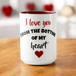 Ich liebe dich von ganzem Herzen Tasse