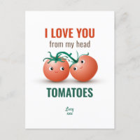 Ich liebe dich von meinen Tomaten