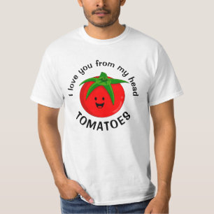 Ich liebe dich von meinen Tomaten T-Shirt