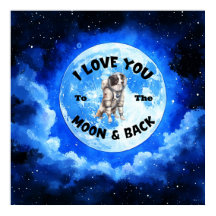 Ich Liebe dich zum Mond und zurück an die Grenze