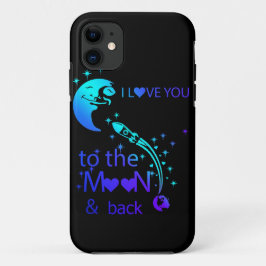 Ich Liebe dich zum Mond und zurück Case-Mate iPhone Hülle