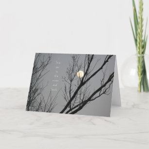 Ich Liebe dich zum Mond und zurück, leer innen Karte