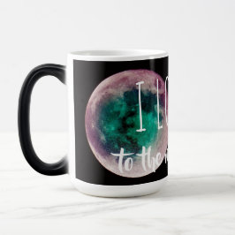 Ich Liebe dich zum Mond und zurück Morphed Tasse