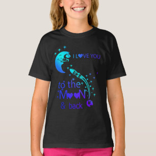 Ich Liebe dich zum Mond und zurück T-Shirt