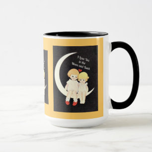 Ich Liebe dich zum Mond und zurück Tasse