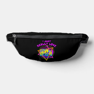 ICH LIEBE DIE 80ER SEHR BAUCHTASCHE