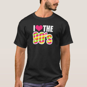 Ich Liebe Die 90er Retro-1990er Throwback 90er Nos T-Shirt