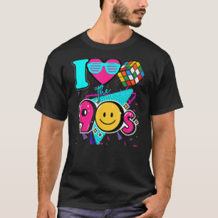 Ich Liebe die 90er Retro 90er-Jahre Kleidung für F T-Shirt