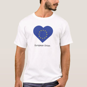 Ich liebe die Europäische Union T-Shirt