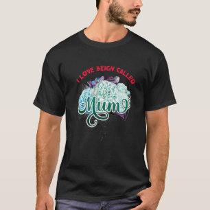 Ich Liebe, die Mama Happy Mother's Day 2022 Fl. T-Shirt