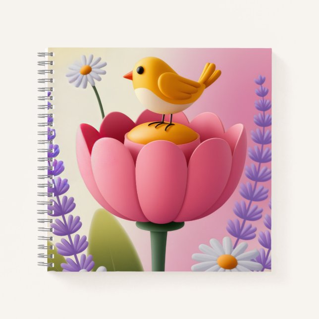 Ich liebe die Natur  Notizbuch (Vorderseite)