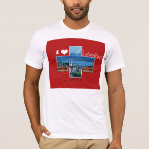 Ich liebe die Schweiz T-Shirt