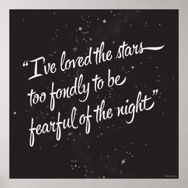 Ich liebe die Sterne Poster (Vorne)