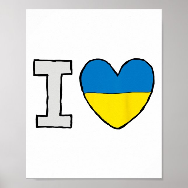 Ich liebe die Ukraine  Poster (Vorne)