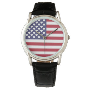 ICH LIEBE DIE USA ARMBANDUHR