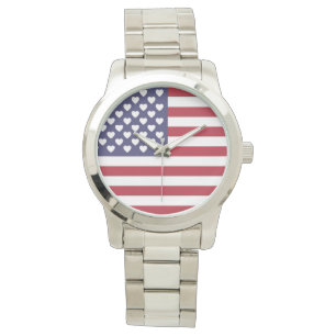 ICH LIEBE DIE USA ARMBANDUHR