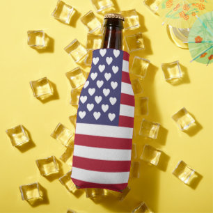 ICH LIEBE DIE USA FLASCHENKÜHLER