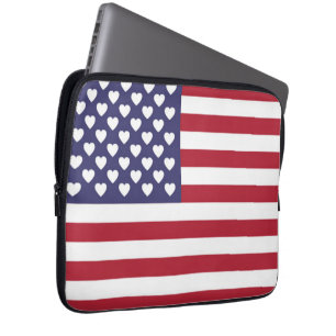 ICH LIEBE DIE USA LAPTOPSCHUTZHÜLLE