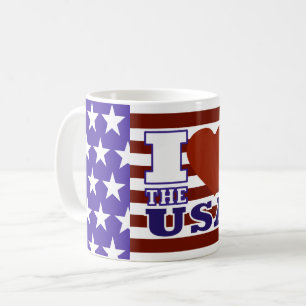 Ich "Liebe" Die USA - Tasse