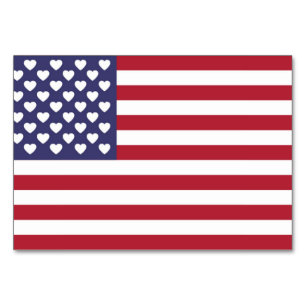 ICH LIEBE DIE USA TISCHNUMMER