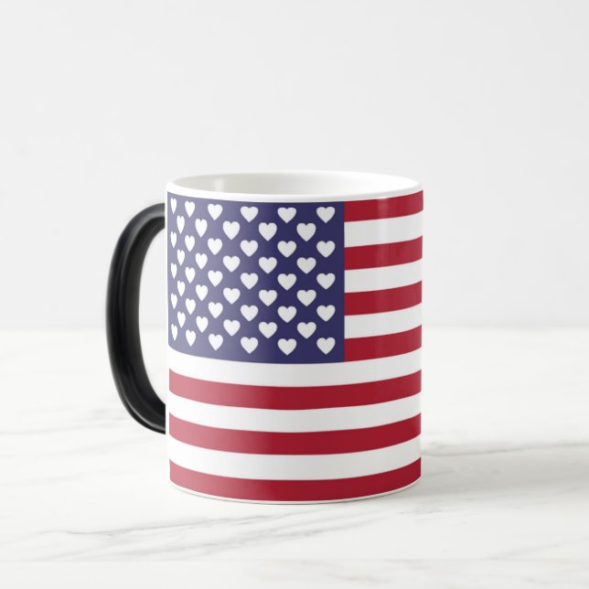 ICH LIEBE DIE USA VERWANDLUNGSTASSE (Vorderseite Links)