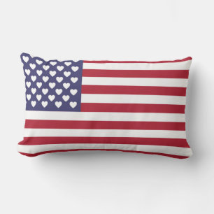 ICH LIEBE DIE VEREINIGTEN STAATEN VON AMERIKA LENDENKISSEN