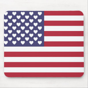 ICH LIEBE DIE VEREINIGTEN STAATEN VON AMERIKA MOUSEPAD